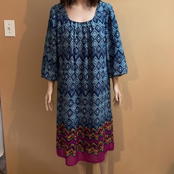 Multicolor Maxi Dress - Picture 4 of 14